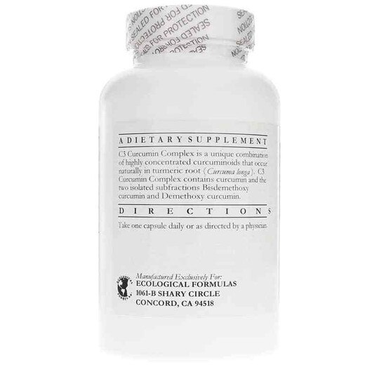 C3 Curcumin Complex 400 Mg, ECF